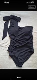 Seafolly Zwart One-Shoulder Badpak met Strik - Maat 38, Verzenden, Nieuw, Zwart, Badpak