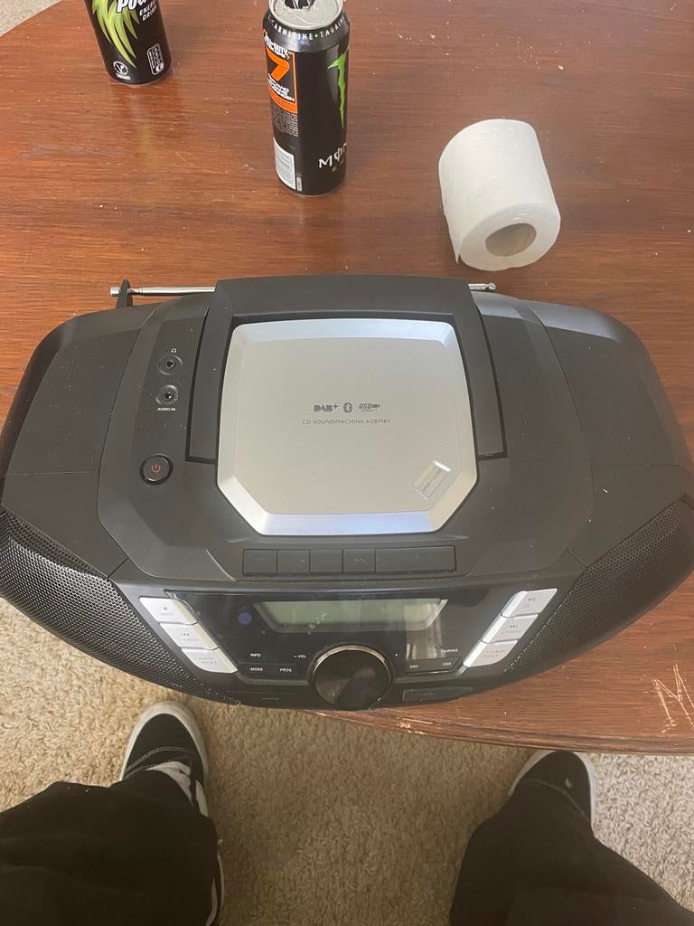 Philips AZB798T/12 Bluetooth CD Speler + DAB+ Radio, Ophalen of Verzenden, Zo goed als nieuw, Radio, Met cd-speler