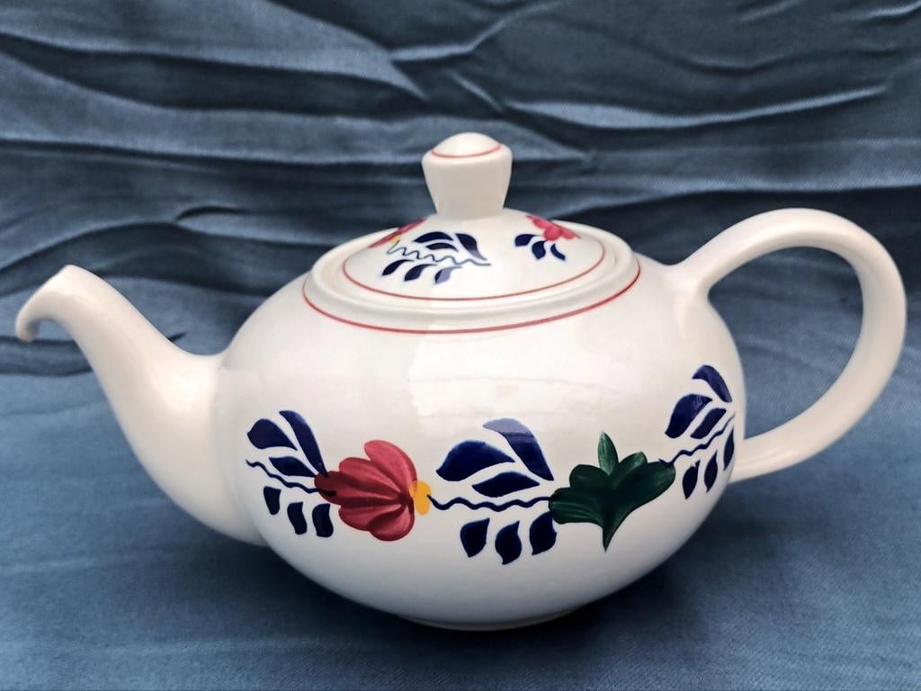 Boerenbont theepot treupteut, Ophalen of Verzenden