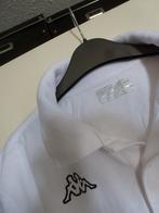 2=1  polo KAPPA WIT 2x -GRATIS zend, Kleding | Heren, Sportkleding, Wit, Nieuw, Algemeen, Verzenden