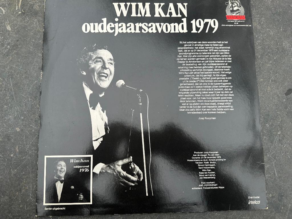Wim Kan – Oudejaarsavond 1979, Ophalen of Verzenden, Gebruikt, Overige formaten, Overige genres