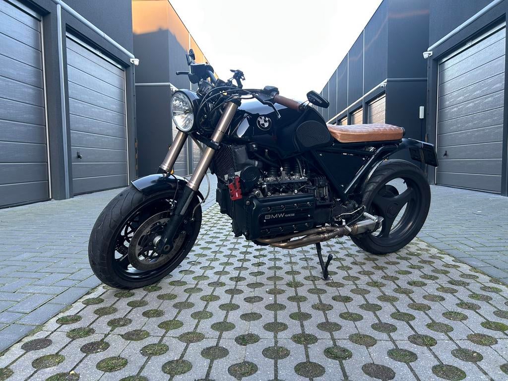 BMW K100 RS Cafe Racer / Brat - 1990, Motoren, Motoren | BMW, Cardan-aandrijving, Occasion, 4 cilinders, Motorrijbewijs A