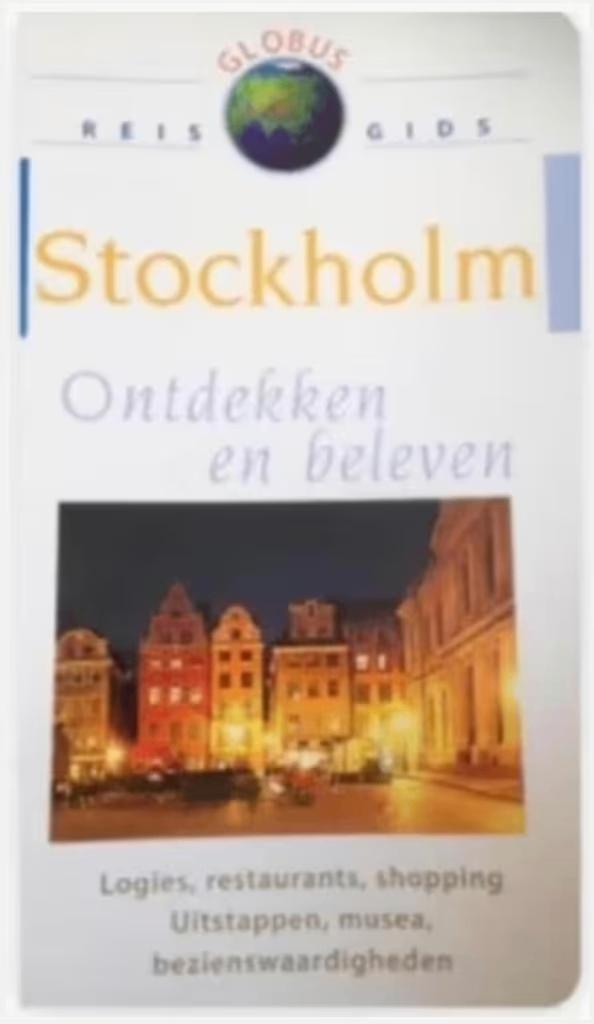 Globus Reisgids Stockholm, Boeken, Overige merken, Europa, Ophalen of Verzenden, Zo goed als nieuw