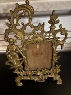 Antieke Bronzen Fotolijst met Sierlijke Details, Antiek en Kunst, Ophalen of Verzenden