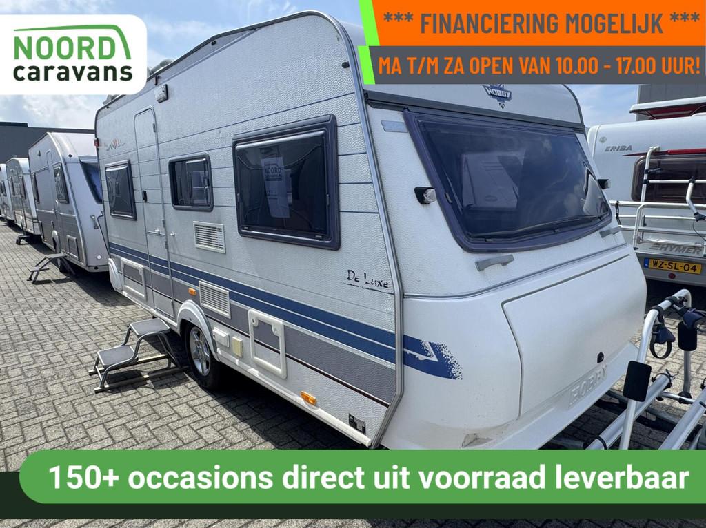 Hobby De Luxe 450 VOORTENT + RONDZIT + VASTBED, Hobby, Bedrijf, 6 tot 7 meter, Tot en met 4