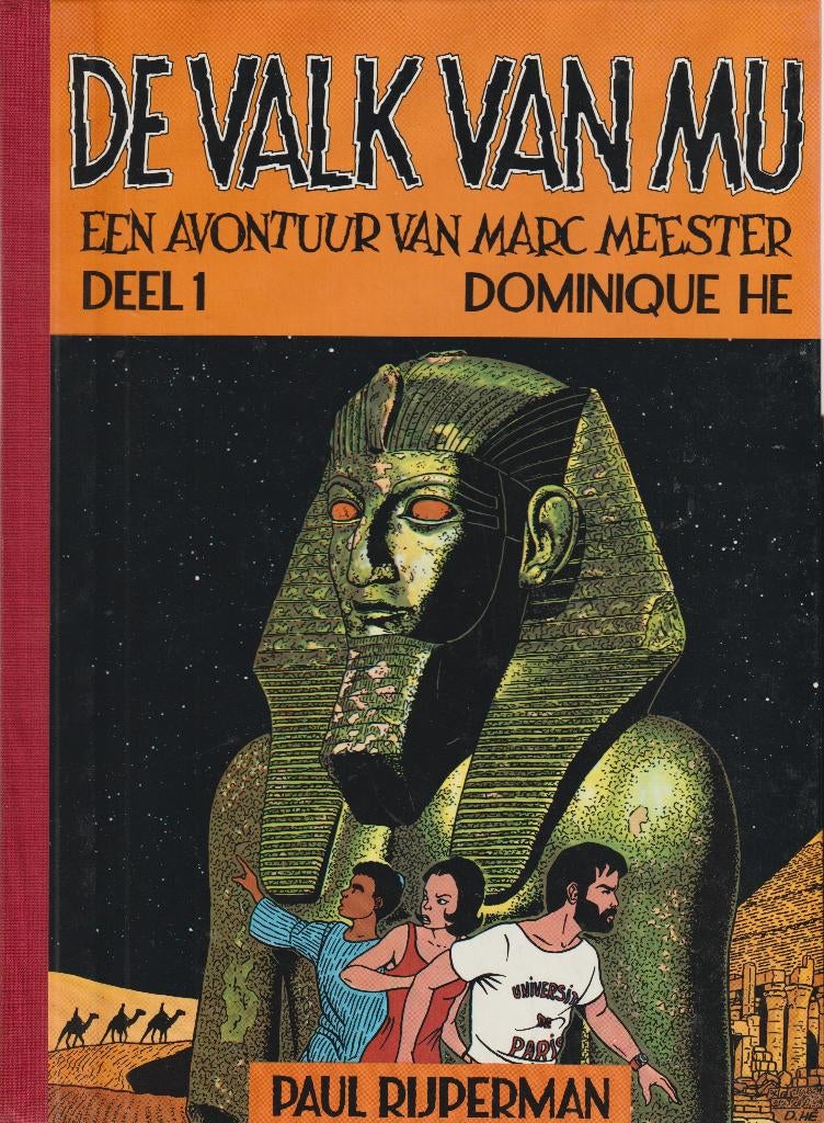 Marc Meesten 1 De Valk van Mu HC oplage 300, Eén stripboek, Ophalen of Verzenden, Zo goed als nieuw