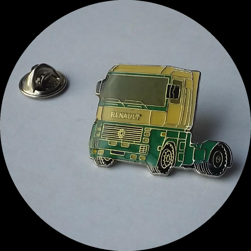 RENAULT Truck pin, Verzenden, Zo goed als nieuw, Transport, Speldje of Pin