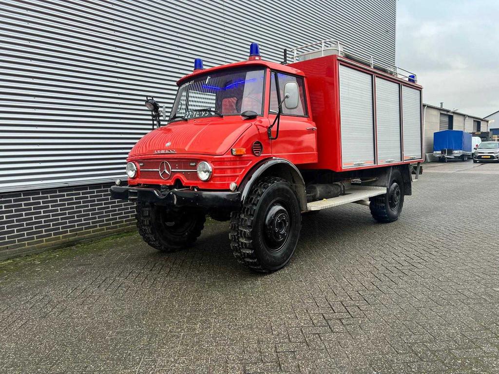 Unimog Mercedes-Benz - Brandweer - 416, Auto's, Gebruikt, Overige brandstoffen, Mercedes-Benz, Bedrijf