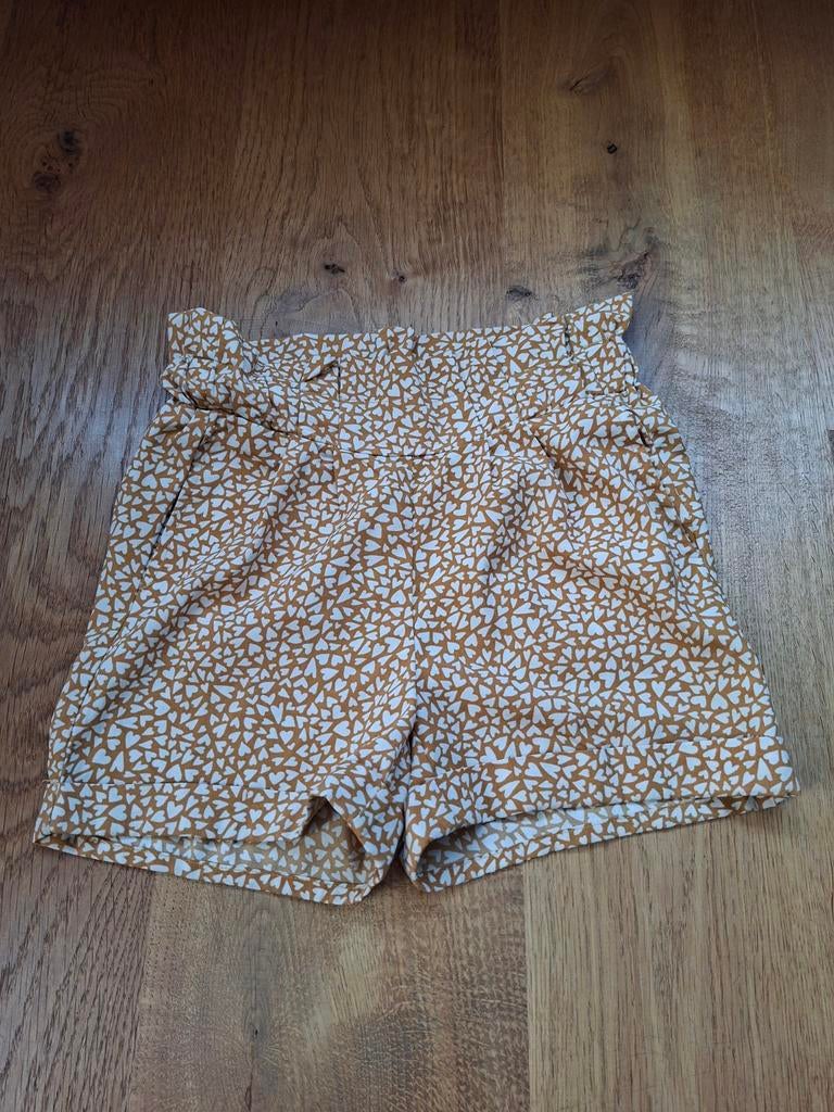 Name It shorts met hartjesprint, maat 122, Kinderen en Baby's, Kinderkleding | Maat 122, Ophalen of Verzenden, Meisje, Broek