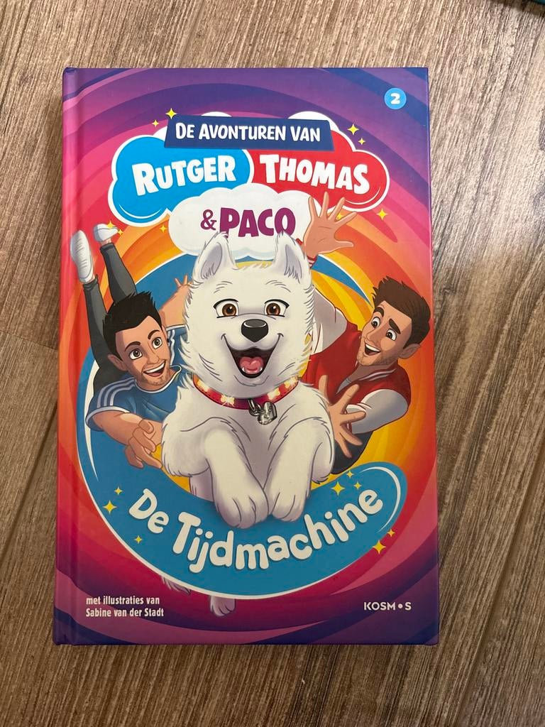 Rutger, Thomas & Paco - De Tijdmachine (De Avonturen van), Ophalen of Verzenden, Zo goed als nieuw, Fictie algemeen