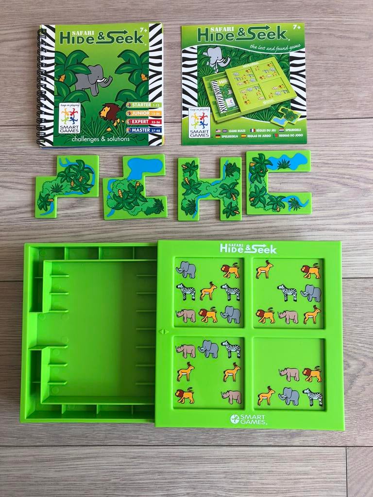 Smartgames Smart games Hide & seek Safari, Ophalen of Verzenden, Zo goed als nieuw