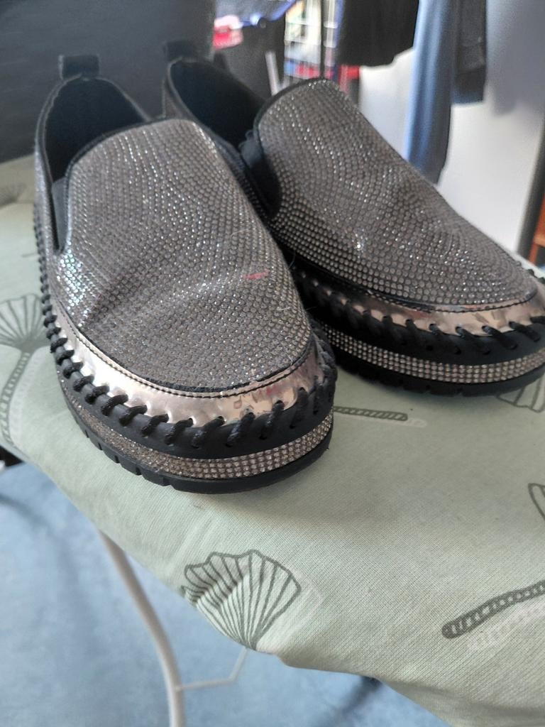 Muguan Dames Schoenen Maat 39 - Strass Sneakers, Kleding | Dames, Schoenen, Overige kleuren, Instappers, Ophalen of Verzenden