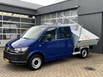 Volkswagen Transporter 2.0 TDI L2H1 DC Euro 6 Kipper open la, Voorwielaandrijving, Gebruikt, 4 cilinders, Origineel Nederlands