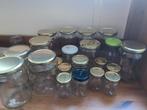 Gratis lege potten, Huis en Inrichting, Keuken | Potten en Pannen, Ophalen, Nieuw, Glas, Pot, Bus of Blik