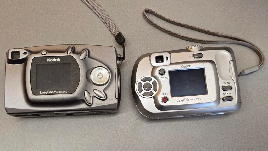 Twee Kodak EasyShare digitale camera's, Audio, Tv en Foto, Fotocamera's Digitaal, Ophalen of Verzenden