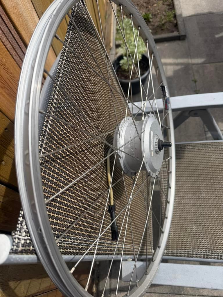 Gazelle voorwielmotor 5pins, Elektrische fiets, Ophalen of Verzenden, Zo goed als nieuw, Motor
