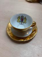 Vintage Luxemburg Theekop en Schotel, Ophalen of Verzenden