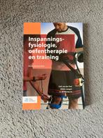 Inspanningsfysiologie, oefentherapie en training, Ophalen of Verzenden, Beta, Nieuw, HBO