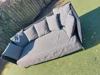 Zwarts Tuin Loungebank - Fantastische Chill Bank, Tuin en Terras, Tuinsets en Loungesets, Ophalen, Overige materialen, Gebruikt