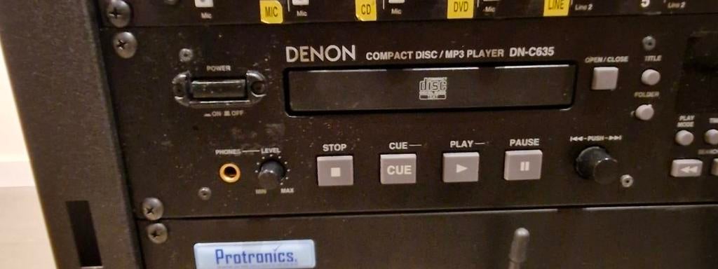 🔥Denon Compact Disc / MP3 Player DN-C635, Ophalen of Verzenden, Gebruikt