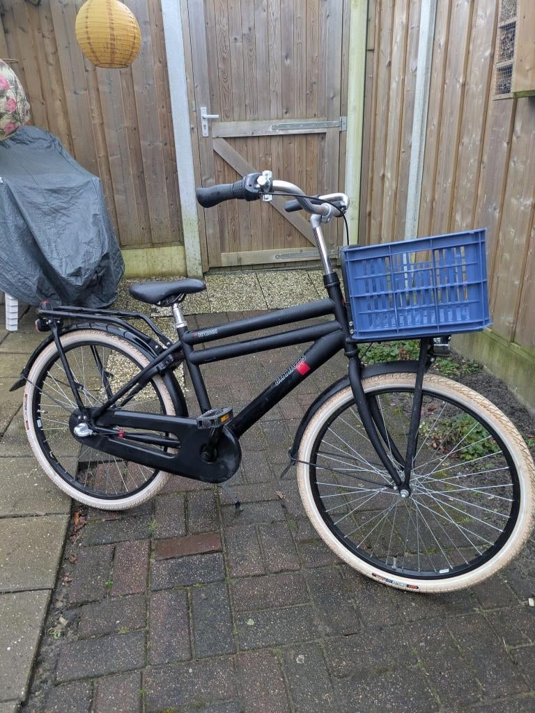 Batavus CNCTD 24 inch - matzwart, Ophalen, Versnellingen, Batavus, Gebruikt