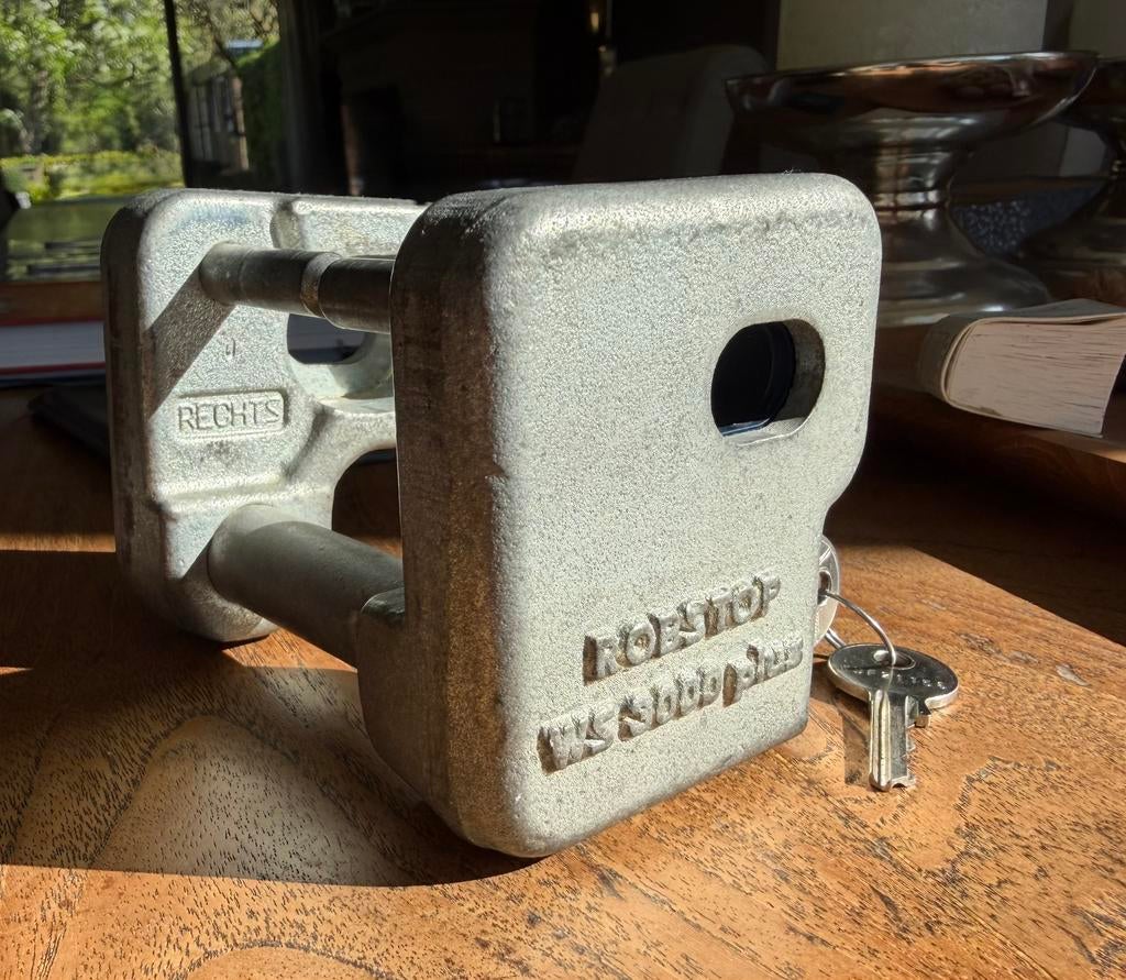 Robstop WS 3000 Plus disselslot, Caravans en Kamperen, Ophalen, Gebruikt