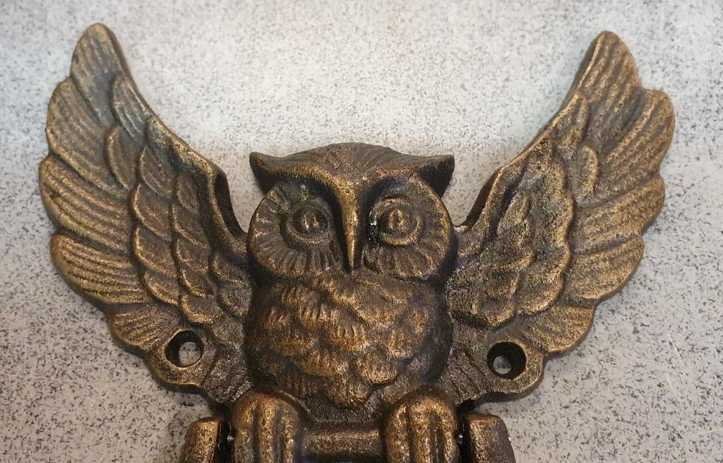 DEURKLOPPER / UIL / gietijzer, Huis en tuin decoratie Marie, Nieuw, Info@huisentuindecoratiemarie.nl, Peize