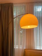Mooie Booglamp met kunststof Kap, Huis en Inrichting, Lampen | Vloerlampen, Ophalen, Zo goed als nieuw, Metaal, 150 tot 200 cm