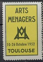 Frankrijk cinderella Arts Menagers huishoudbeurs Toulouse'52, Ophalen of Verzenden, Postfris