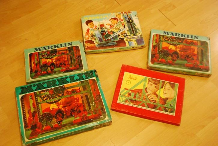 Märklin metallbaukasten (constructiespeelgoed), Antiek en Kunst, Antiek | Speelgoed, Ophalen of Verzenden