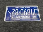 Montana Kentekenplaat USA Nummerbord Nummerplaat License Pla, Ophalen of Verzenden, Gebruikt, Auto's