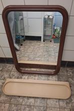 Vintage Tiger Badkamer Spiegel met Plank, Ophalen, Minder dan 50 cm, Gebruikt, Minder dan 100 cm