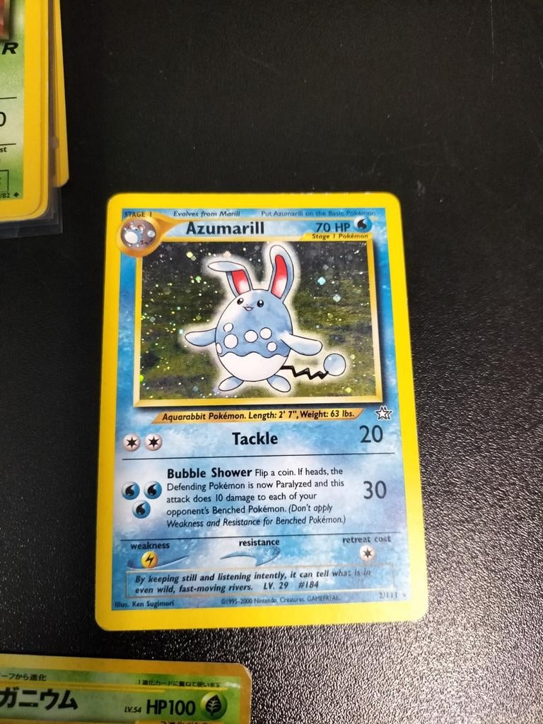 Azumarill - Neo Genesis, Ophalen of Verzenden, Zo goed als nieuw, Losse kaart