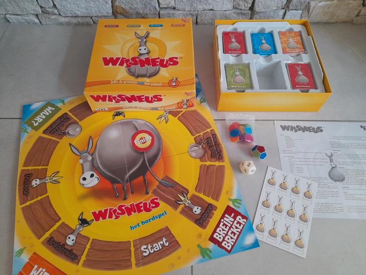 Wijsneus. Bordspel voor kinderen. Ongebruikt!, Hobby en Vrije tijd, Gezelschapsspellen | Bordspellen, Nieuw, Een of twee spelers