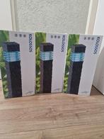 Garden Lights Kolossos Sokkel Antraciet - 3 stuks NIEUW!, Kunststof, Minder dan 50 watt, Staande lamp, Waterbestendig