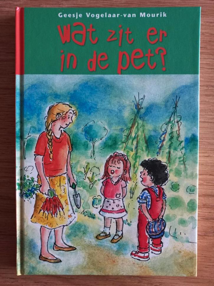 Wat zit er in de pet? Geesje Vogelaar-van Mourik, chr. IZGS!, Boeken, Kinderboeken | Jeugd | onder 10 jaar, Ophalen of Verzenden