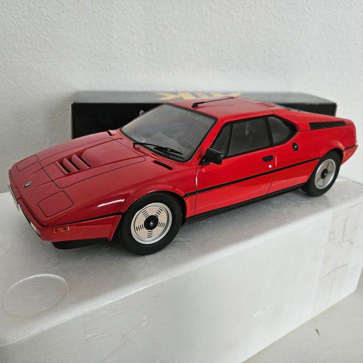 KK-SCALE: BMW M1 E26 1978, Hobby en Vrije tijd, Modelauto's | 1:5 tot 1:12, Nieuw, Auto, 1:9 t/m 1:12, Ophalen of Verzenden