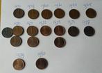 1 cent Juliana ( jaartallen zie advertentie ), Ophalen of Verzenden, Koningin Juliana, 1 cent, Losse munt