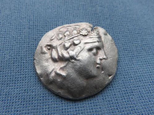 Tetradrachme . Tracie - 2e eeuw B.C. - bodemvondst, Postzegels en Munten, Munten | Europa | Niet-Euromunten, Losse munt, Overige landen