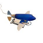 Sarsaparilla deco designs vliegtuiglamp, Gebruikt, Sarsaparilla deco designs, Ophalen of Verzenden, Glas