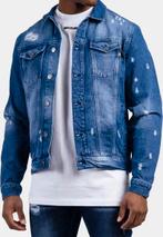 Malelions Stained Denim Jacket (maat M) (nieuw), Ophalen of Verzenden, Nieuw, Maat 48/50 (M), Blauw