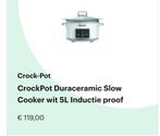 Crockpot, Ophalen of Verzenden, Overige materialen, Overige merken