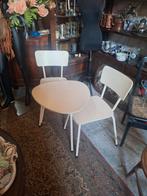 Vintage kindertafel met stoelen, Ophalen, Gebruikt, Tafel(s) en Stoel(en)