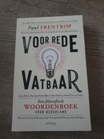 Voor Rede Vatbaar - Paul Frentrop, Ophalen of Verzenden, Gelezen, Paul Frentrop