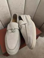 Loro Piana Charms Pearl Powder Loafers - Maat 41,5, Ophalen of Verzenden, Nieuw, Wit