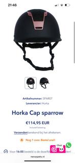 Horka cap, Dieren en Toebehoren, Paardrijkleding, Dressuur, Ophalen of Verzenden, Zo goed als nieuw, Dames