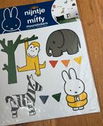 Nijntje Miffy Muurstickers, Ophalen of Verzenden, Nieuw, Wanddecoratie