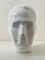 Porseleinen mannen-hoofd, fifties, Gebruikt, Onbekend, Ophalen of Verzenden, Onbekend