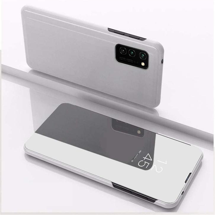 Clear View cover Samsung Galaxy S20 Ultra grijs/zilver zwart, Telecommunicatie, Mobiele telefoons | Hoesjes en Frontjes | Samsung