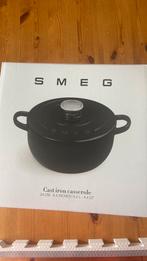 Smeg kookpan, Huis en Inrichting, Keuken | Potten en Pannen, Ophalen, Zo goed als nieuw, Rvs, Kookpan of Snelkookpan